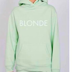 Brunette the Label Mint Blonde Hoodie